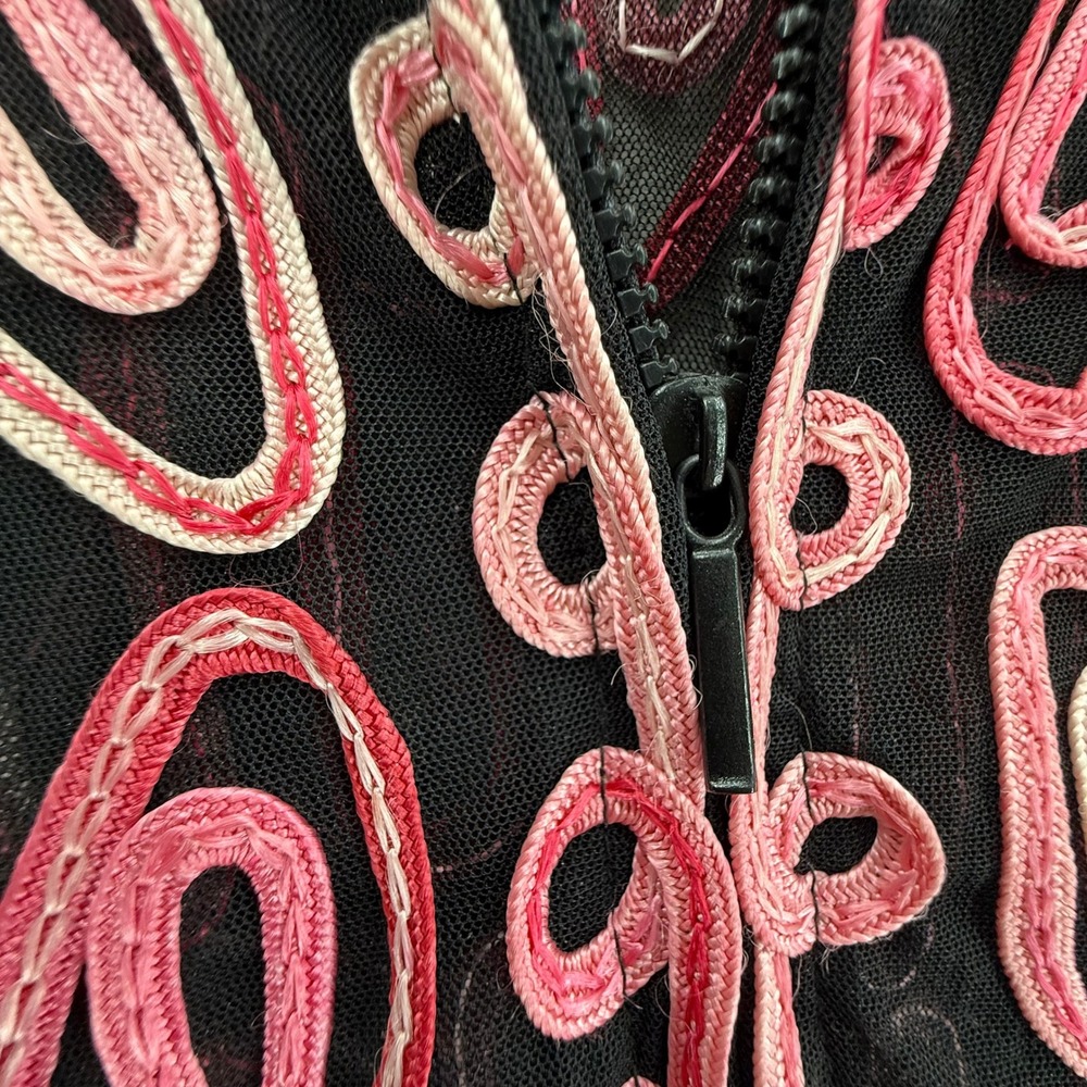 Mary Kay National Sales Director Jacket Embroidered Sheer Mesh Jacket Size Med - Picture 10 of 11
